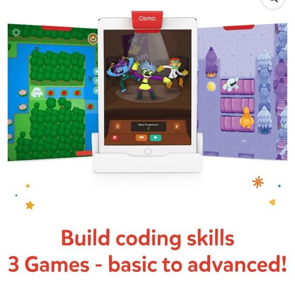 Osmo Coding Starter Kit for iPad Learning Games Stem Toy Ages 5-12 Learn to Code - Picture 3 of 16